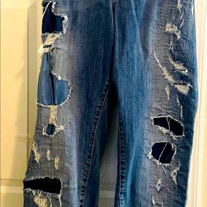 Ultimate distressed jeans